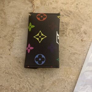 Multicolor Monogram Key Holder